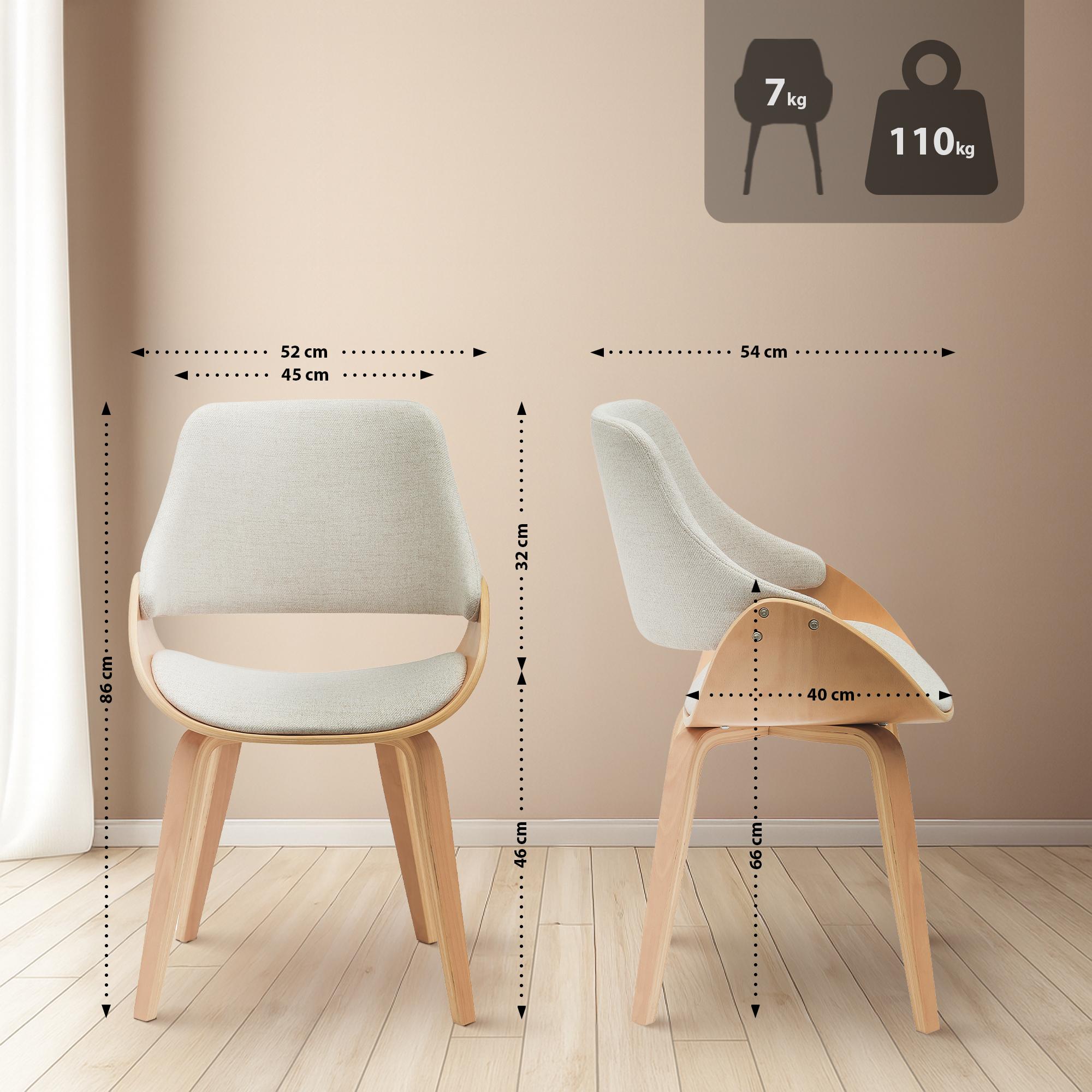 2-pack matstol Vangale