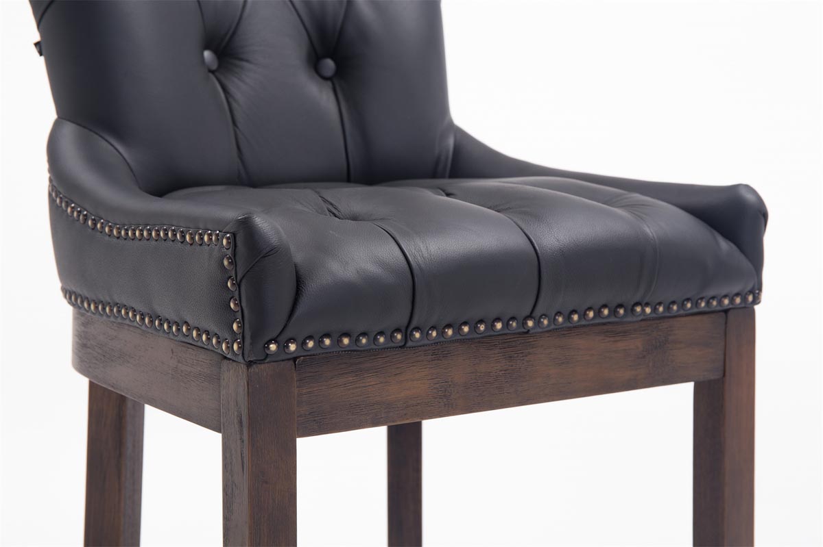 2-pack Barstol Lakewood Äkta Skinn