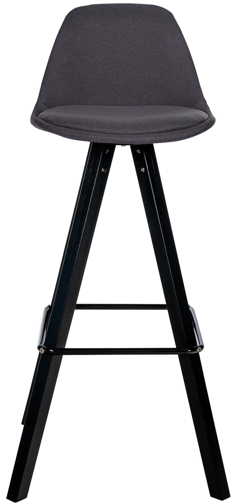 Set med 2 barstolar Corbin tyg Square