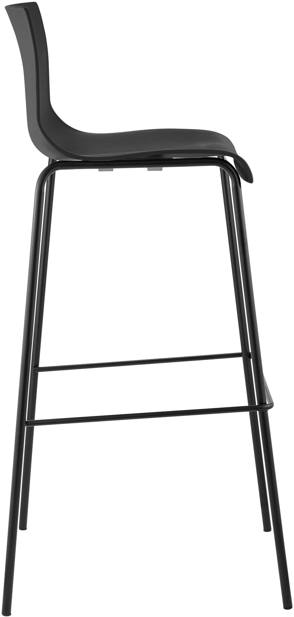 Barstol Hover Plast 4-bens underrede