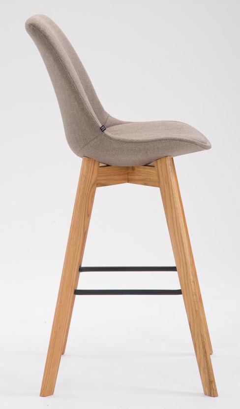 Set med 2 barstolar Metz Fabric
