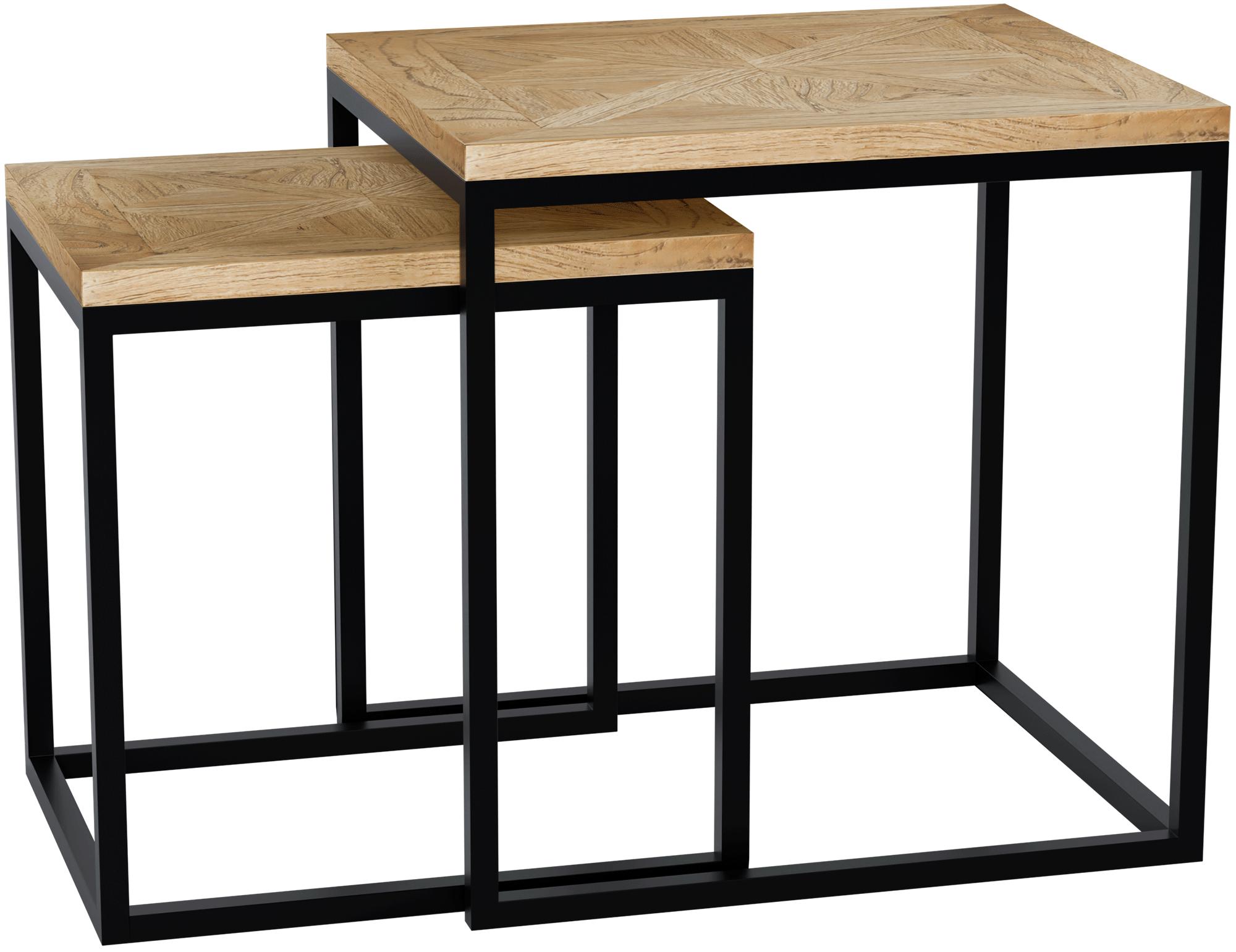 Set med 2 sidobord Talero