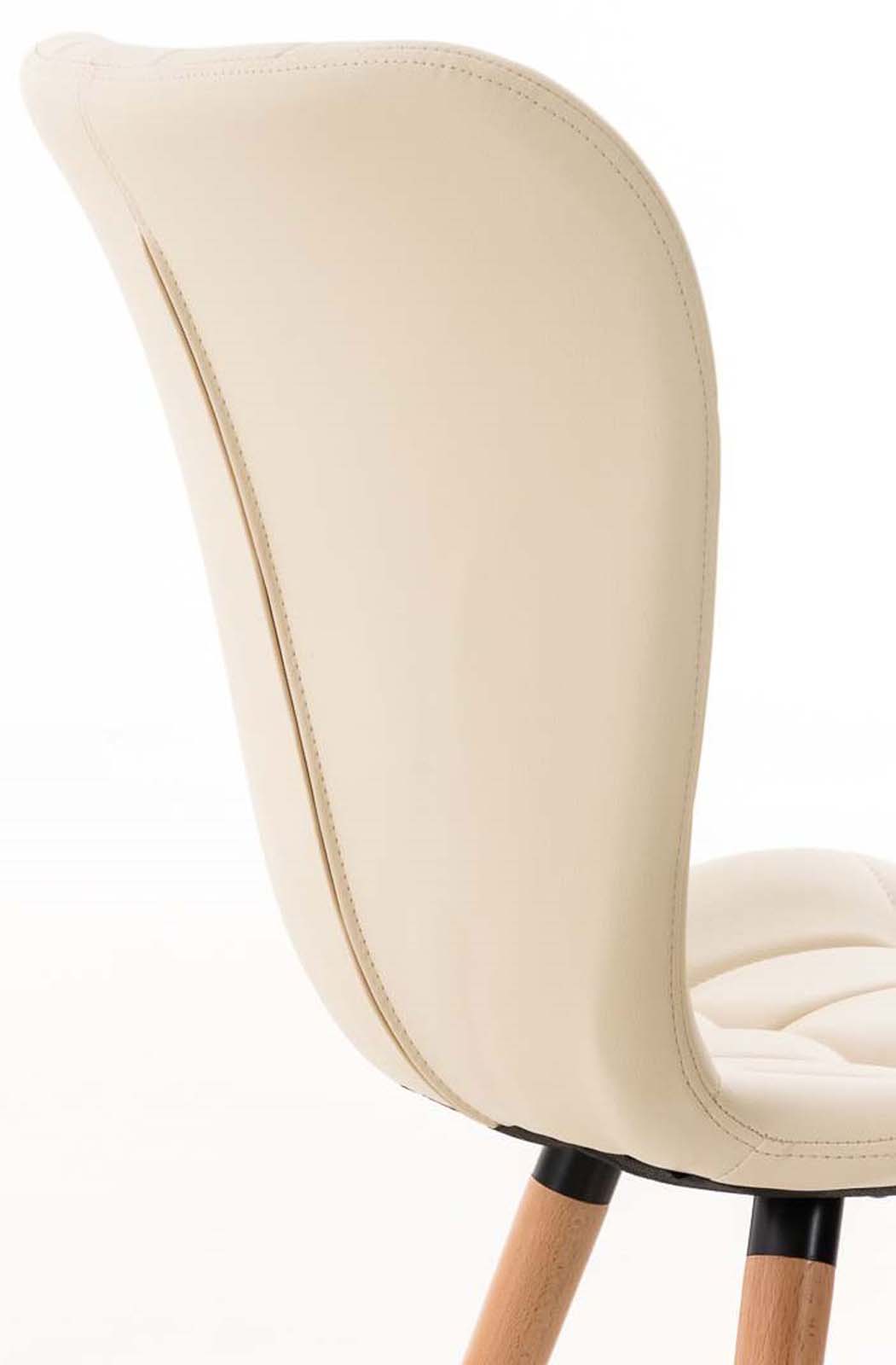 Set med 4 matstolar Elda Imitation Leather