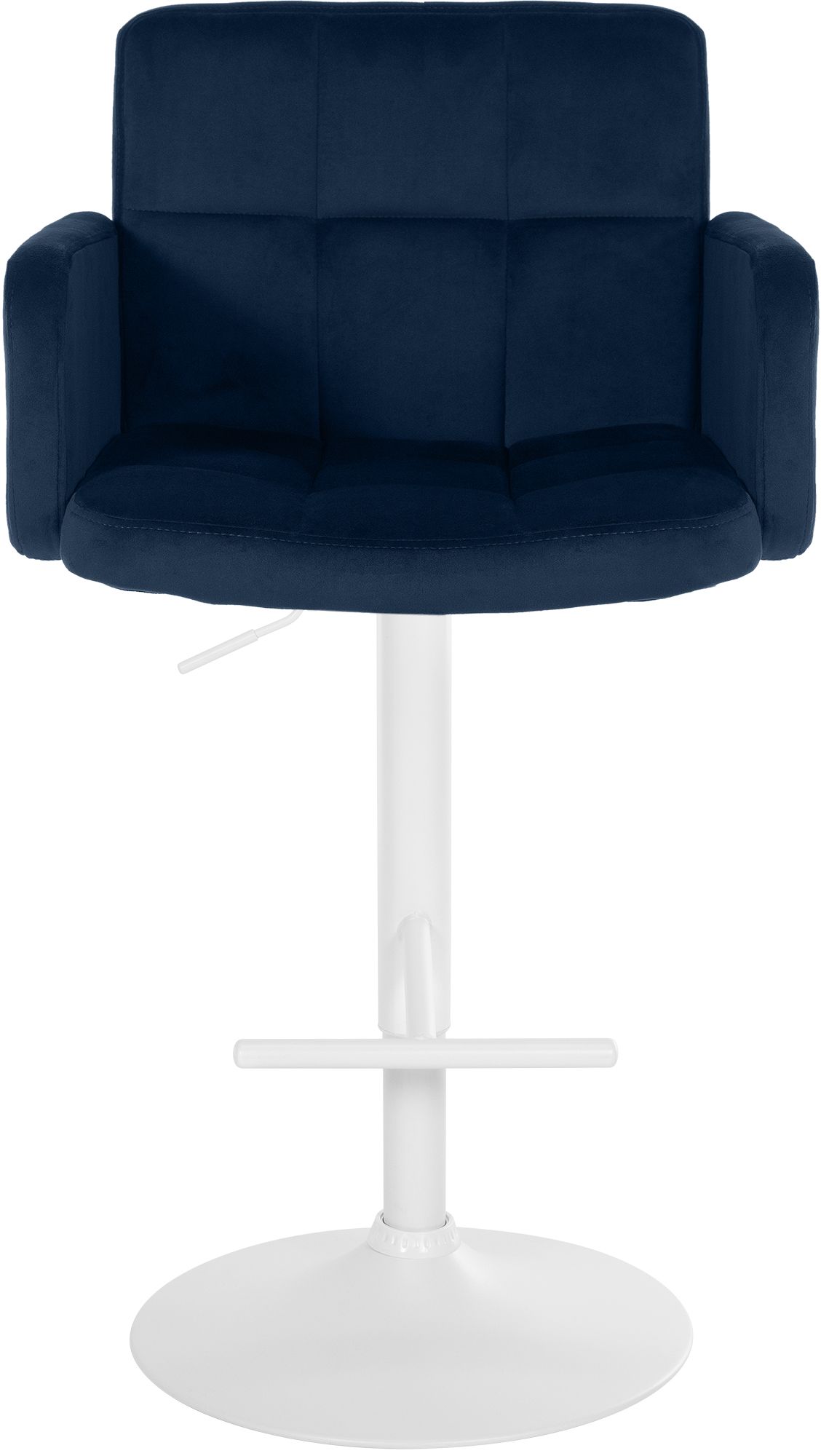Set med 2 barstolar Los Angeles sammet