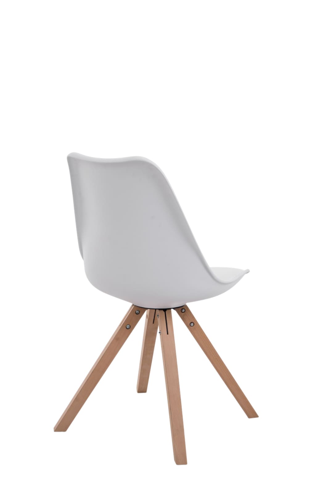 Uppsättning av 4 stolar Toulouse Imitation Leather Square