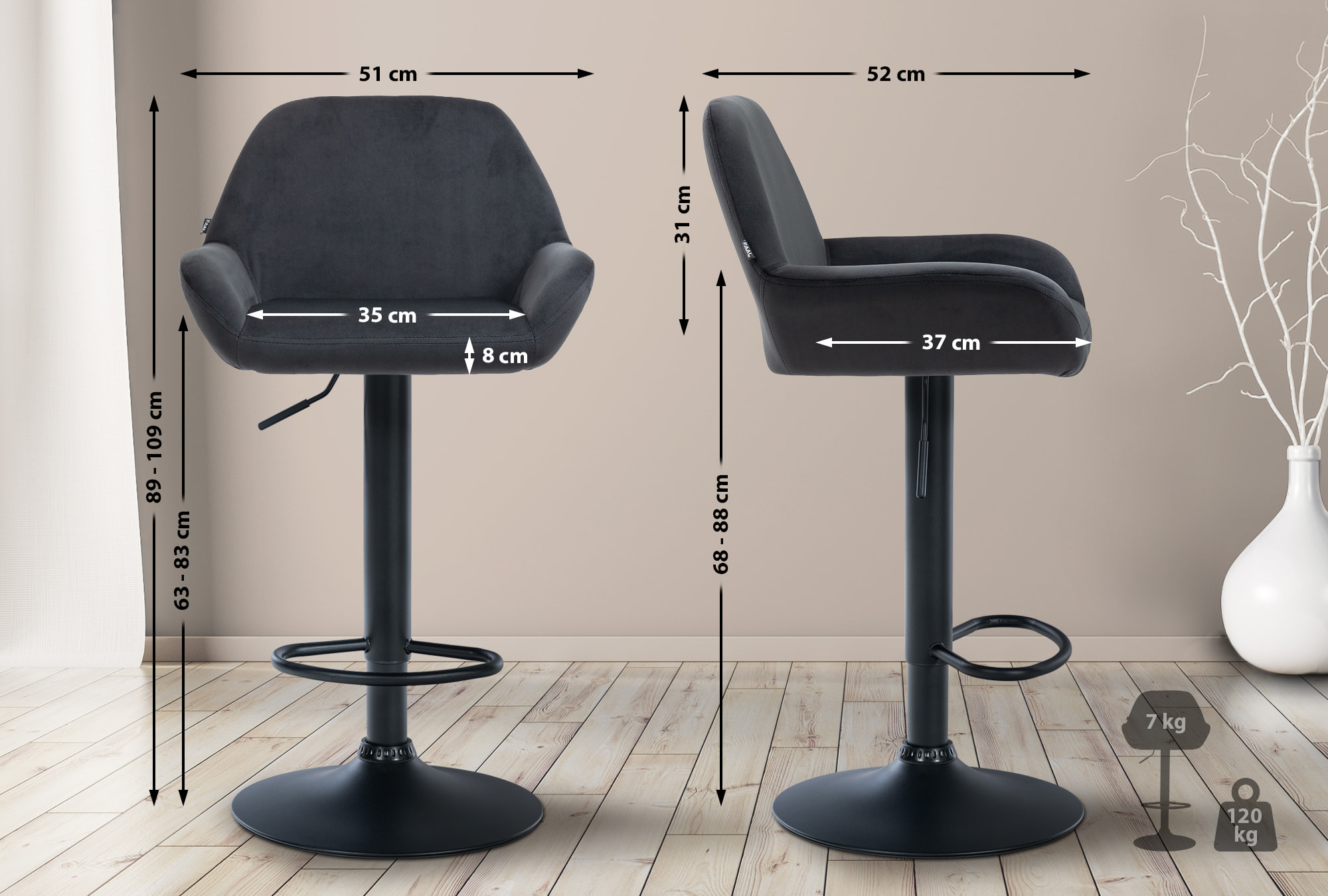 Barpall Braga Velvet