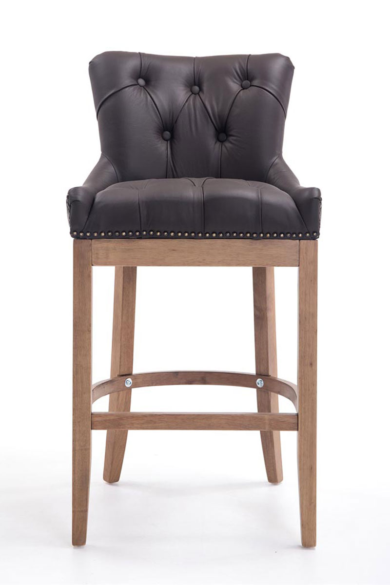 2-pack Barstol Lakewood Äkta Skinn