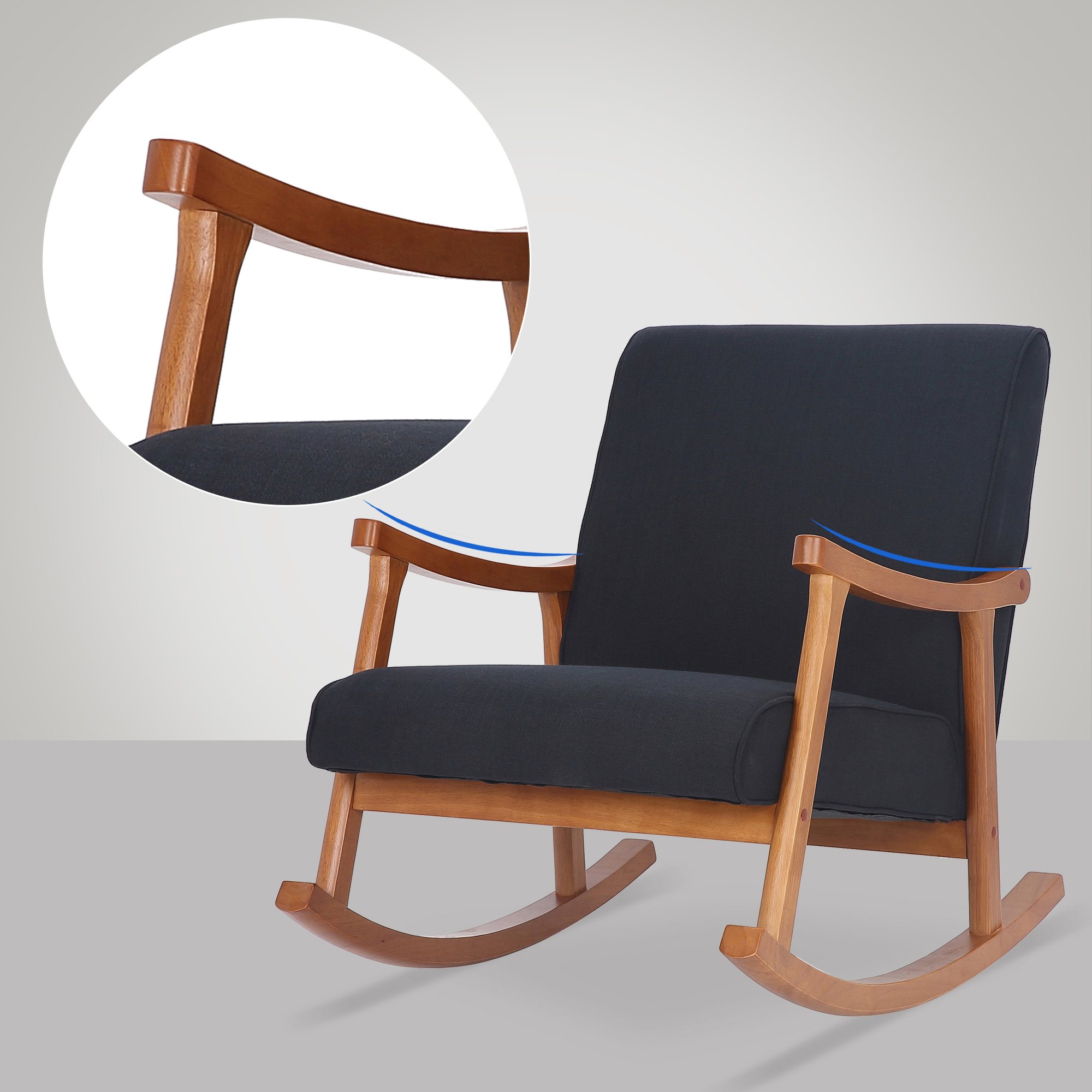 Gungstol Morelia Fabric Walnut