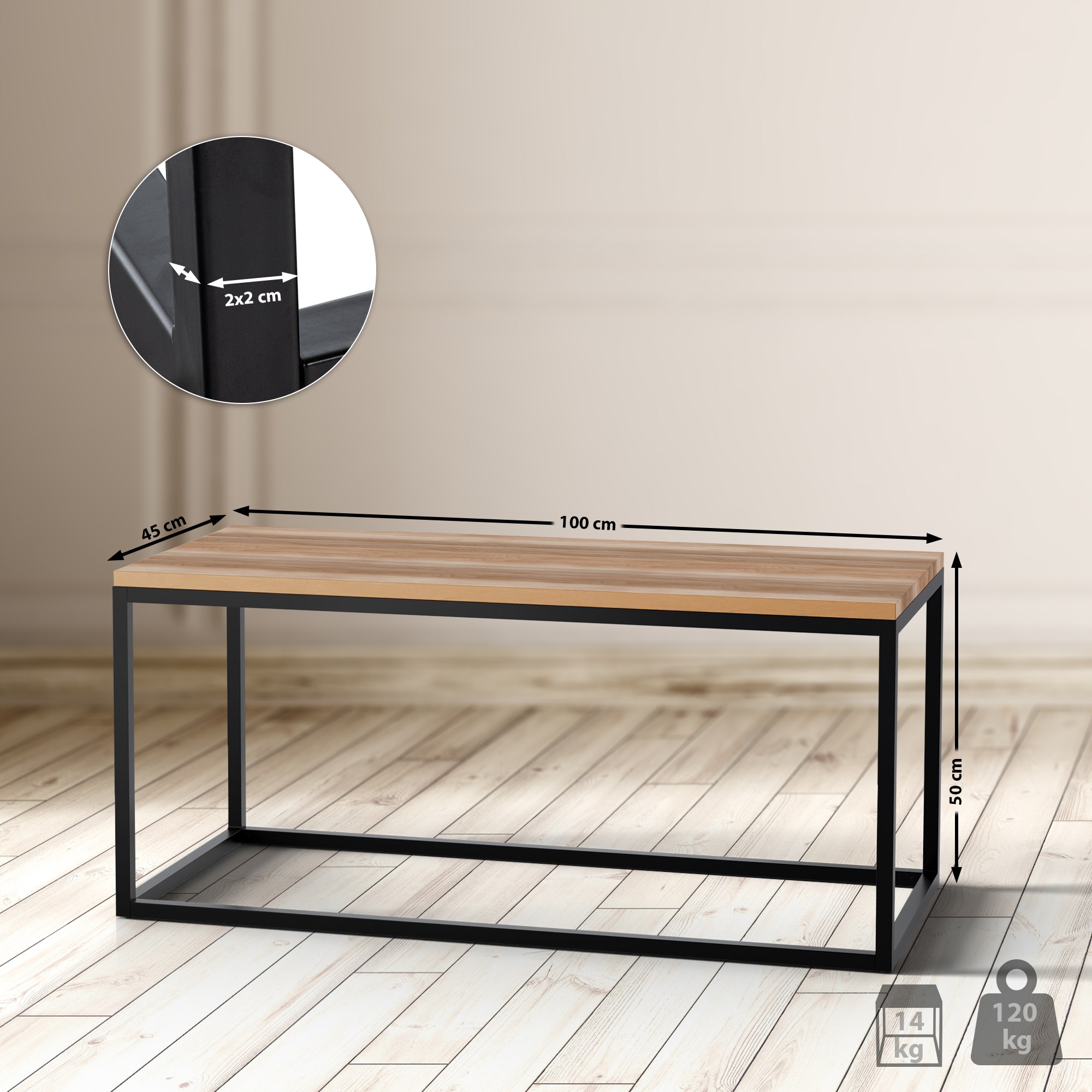 Soffbord Manteo