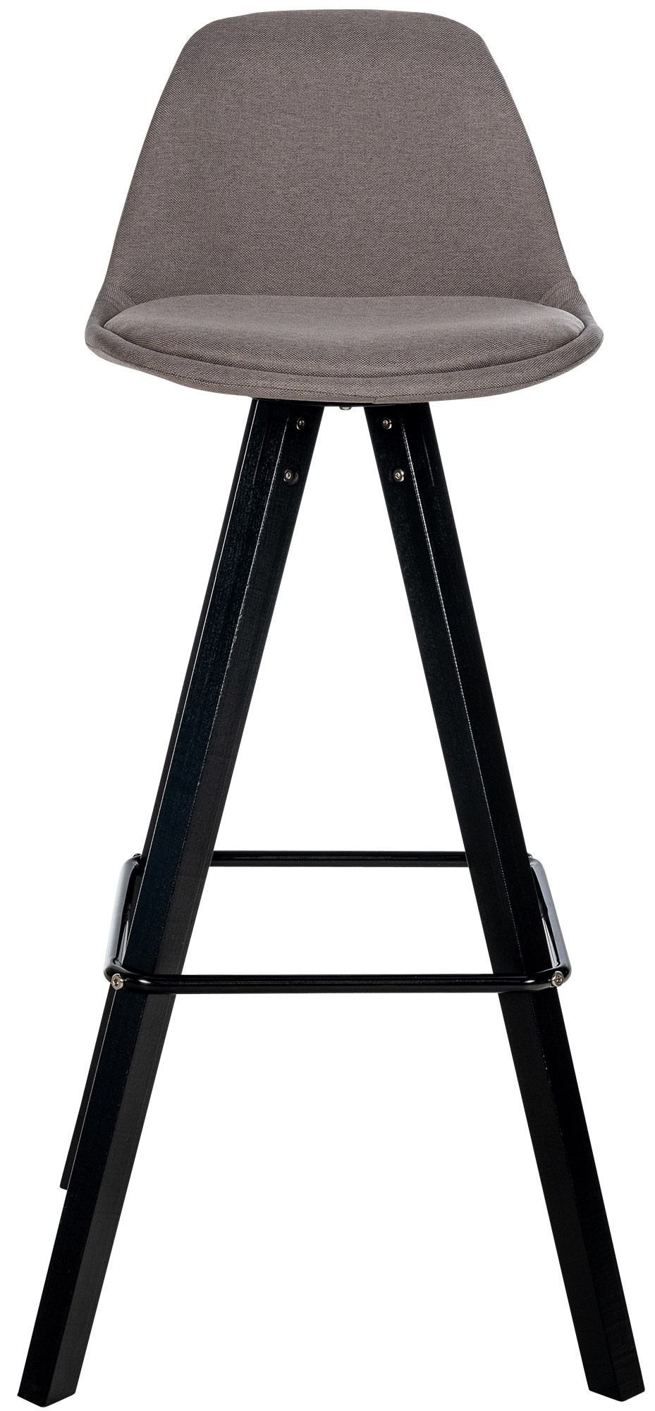 Set med 2 barstolar Corbin tyg Square