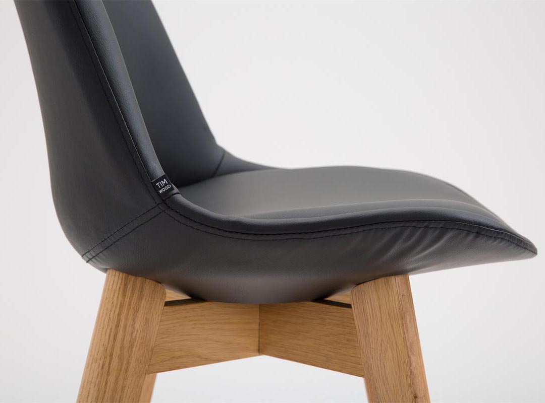 Set med 2 barstolar Cannes Imitation Leather