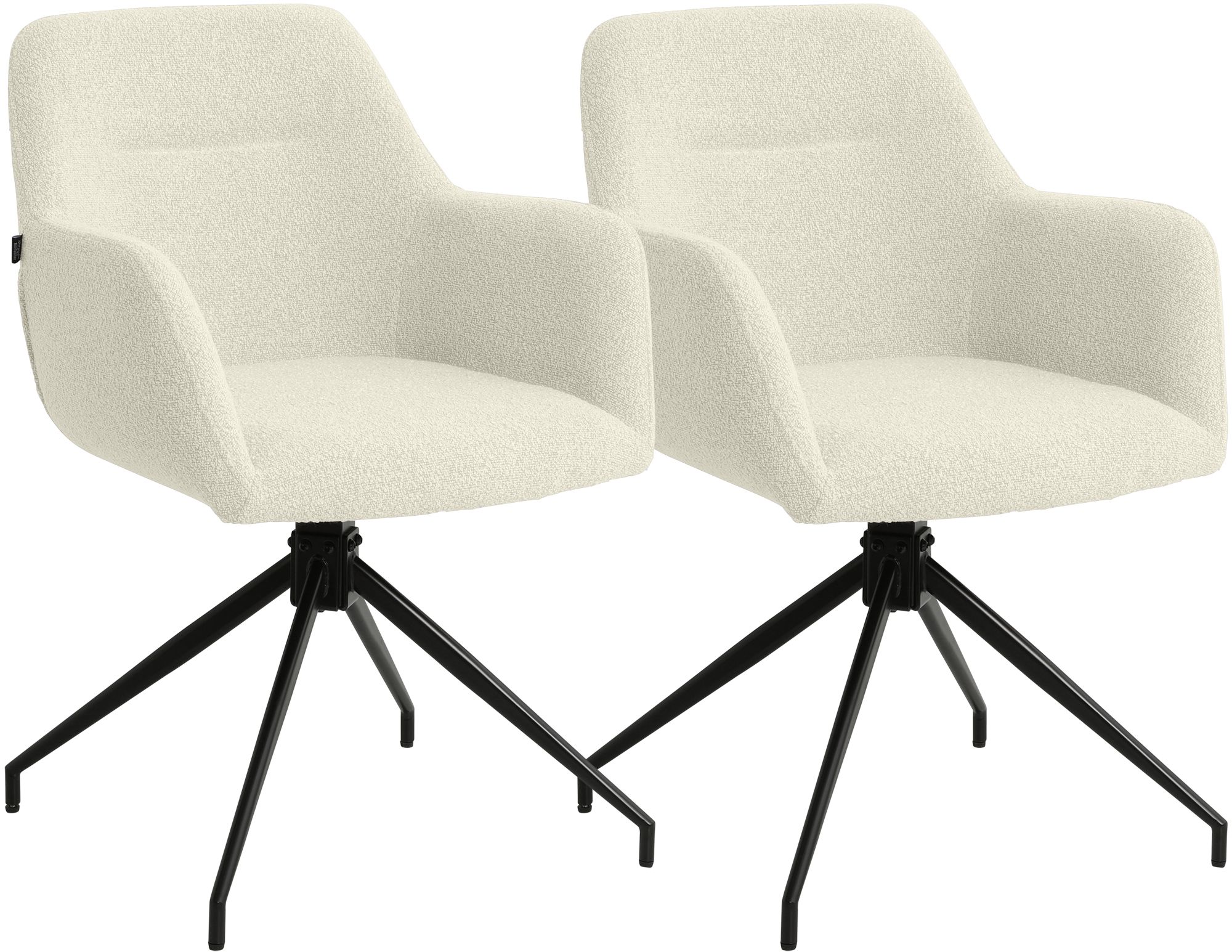 2-pack Matstolar Merlinda i Teddytyg