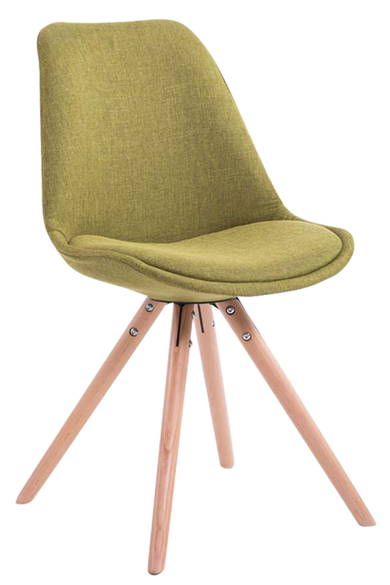 Set med 4 stolar för besökare Toulouse Fabric Round