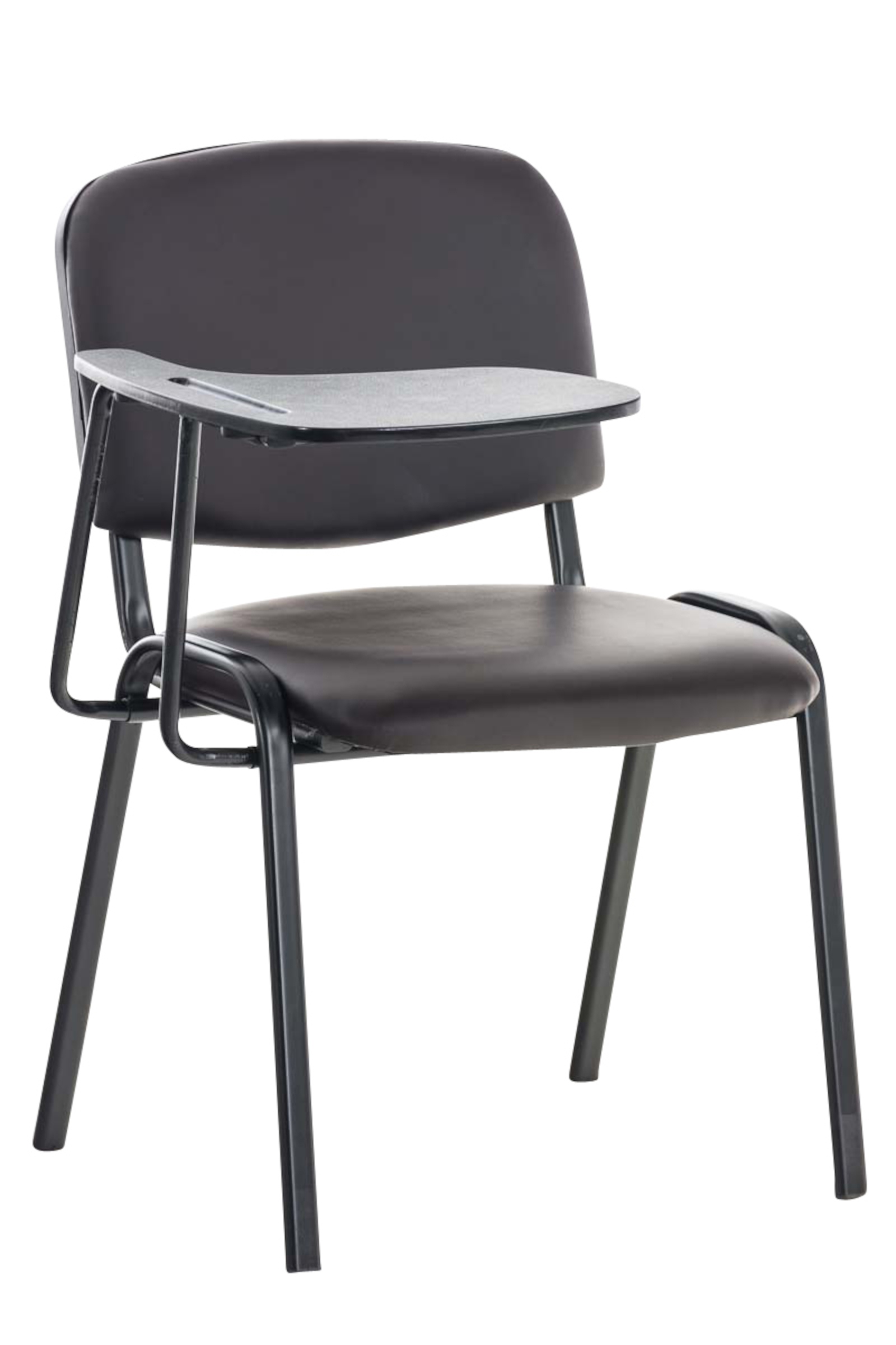 Set med 4 stolar Ken med hopfällbart bord Konstläder