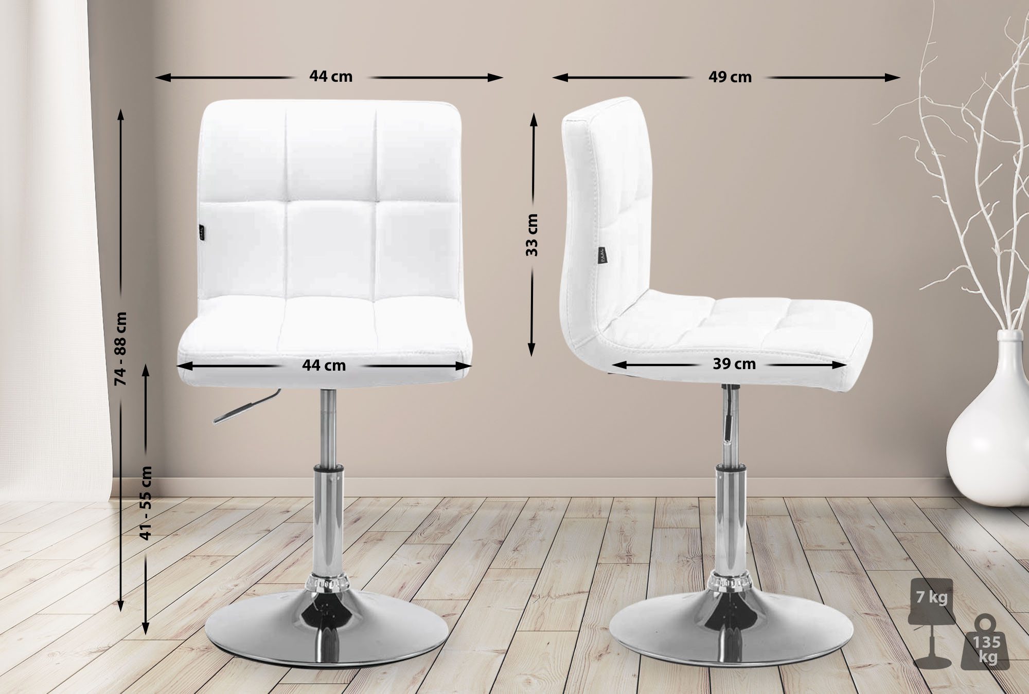 Lounge Stol Palma V2 Konstläder