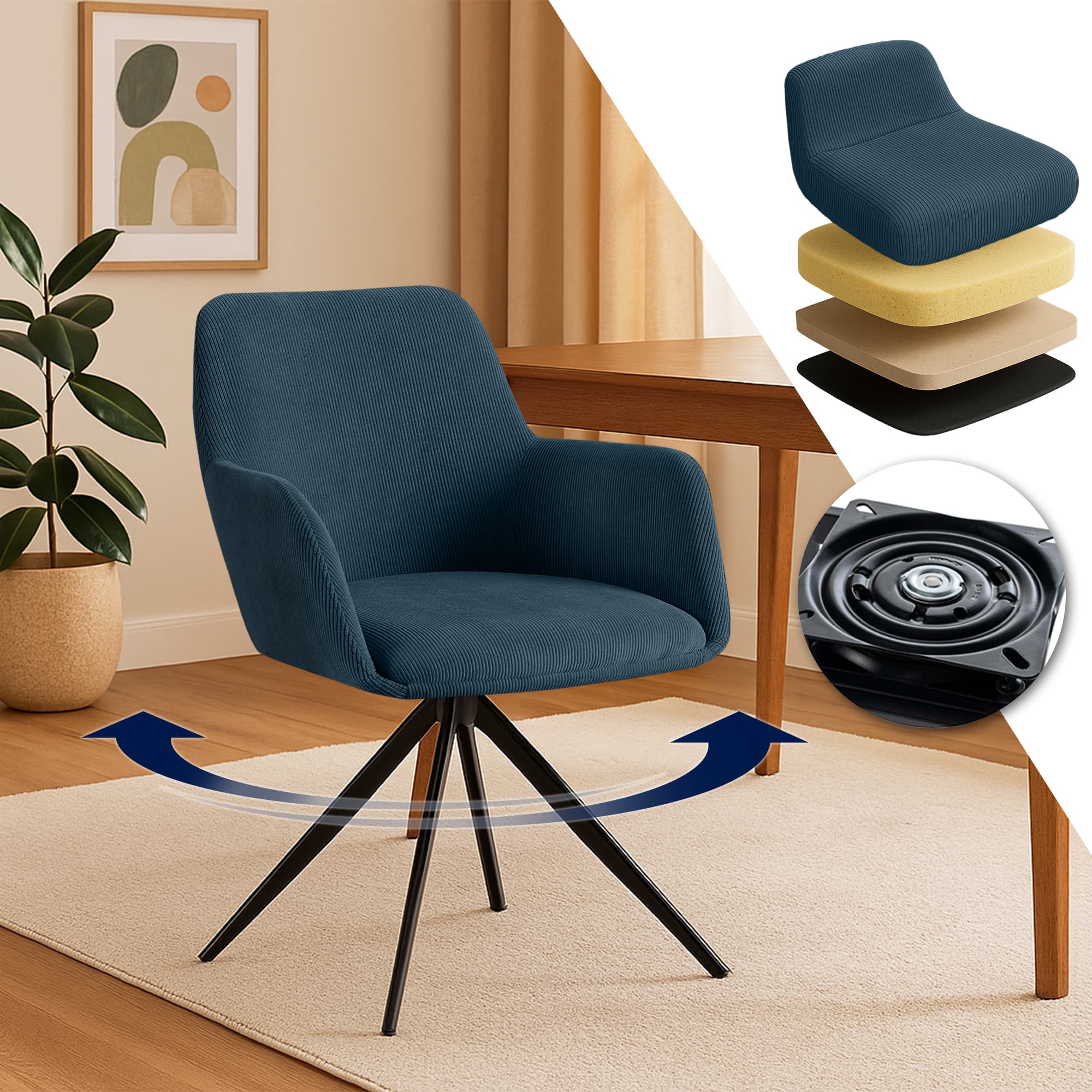 Olema Cord matstol