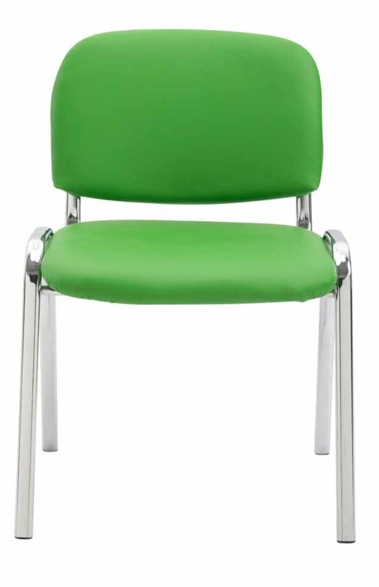 Set med 4 stolar Ken Chrome Imitation Leather