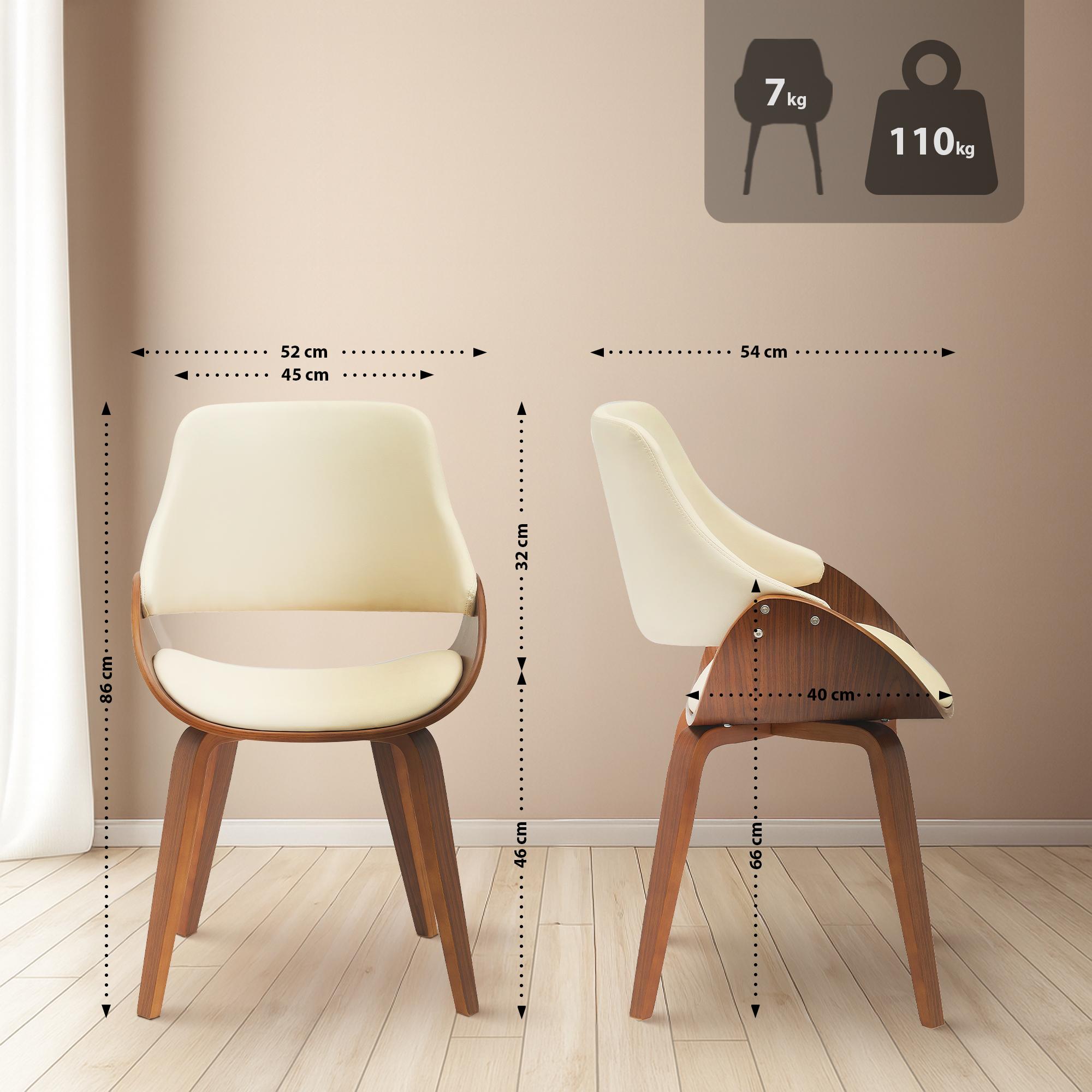 2-pack matstol Vangale
