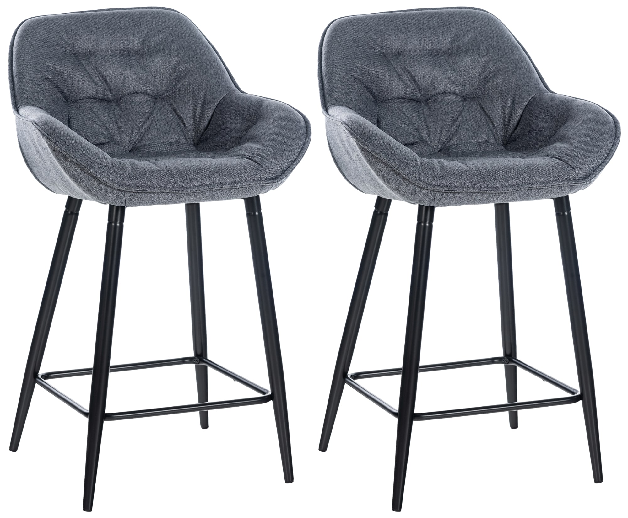 Set med 2 barstolar Gibson
