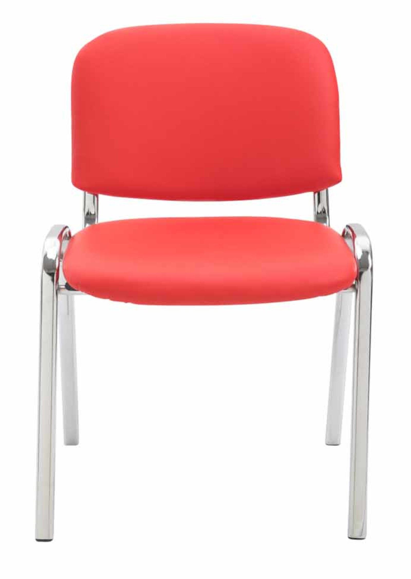 Set med 4 stolar Ken Chrome Imitation Leather