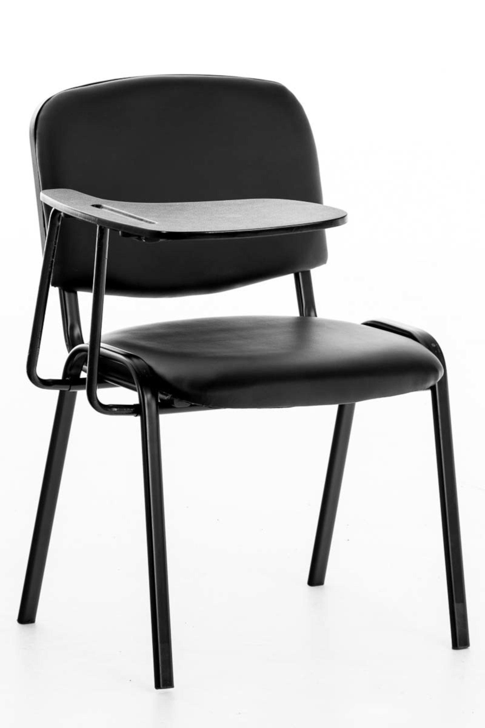 Set med 4 stolar Ken med hopfällbart bord Konstläder