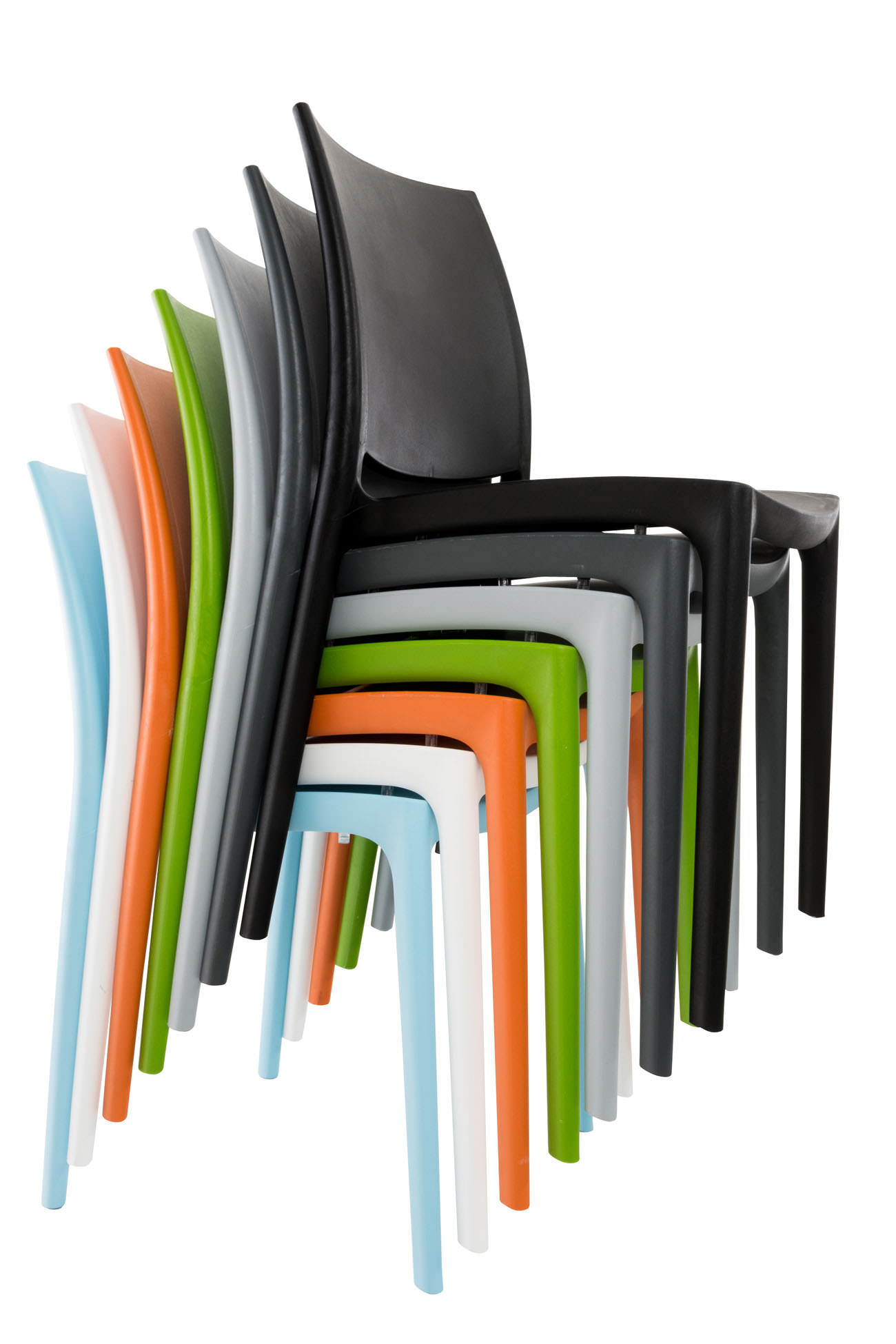 Stapelbar Plaststol MAYA