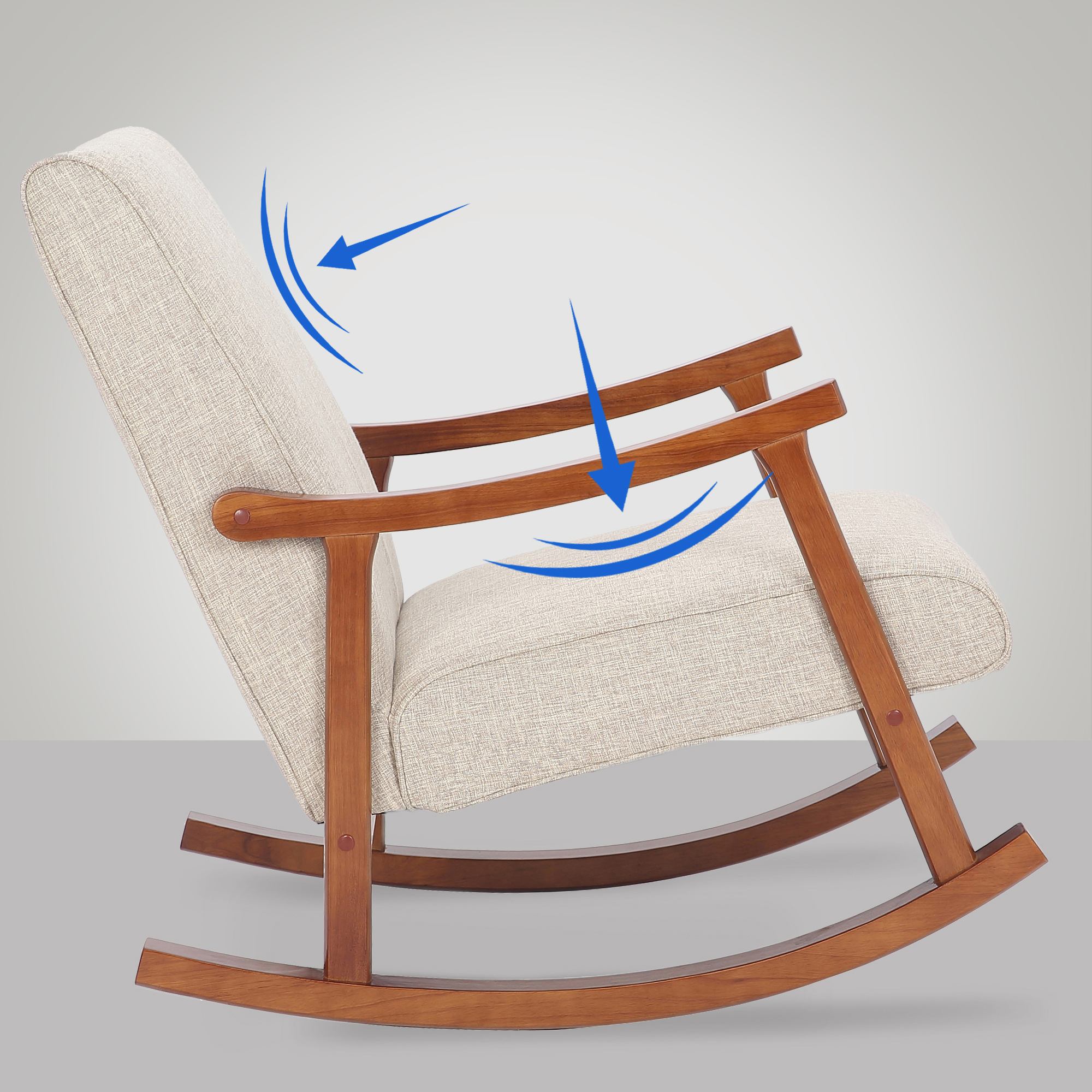 Gungstol Morelia Fabric Walnut