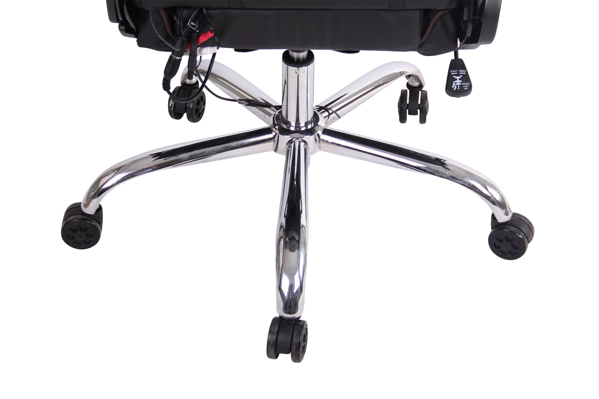 Kontorsstol Limit XM Konstläder med Massagefunktion