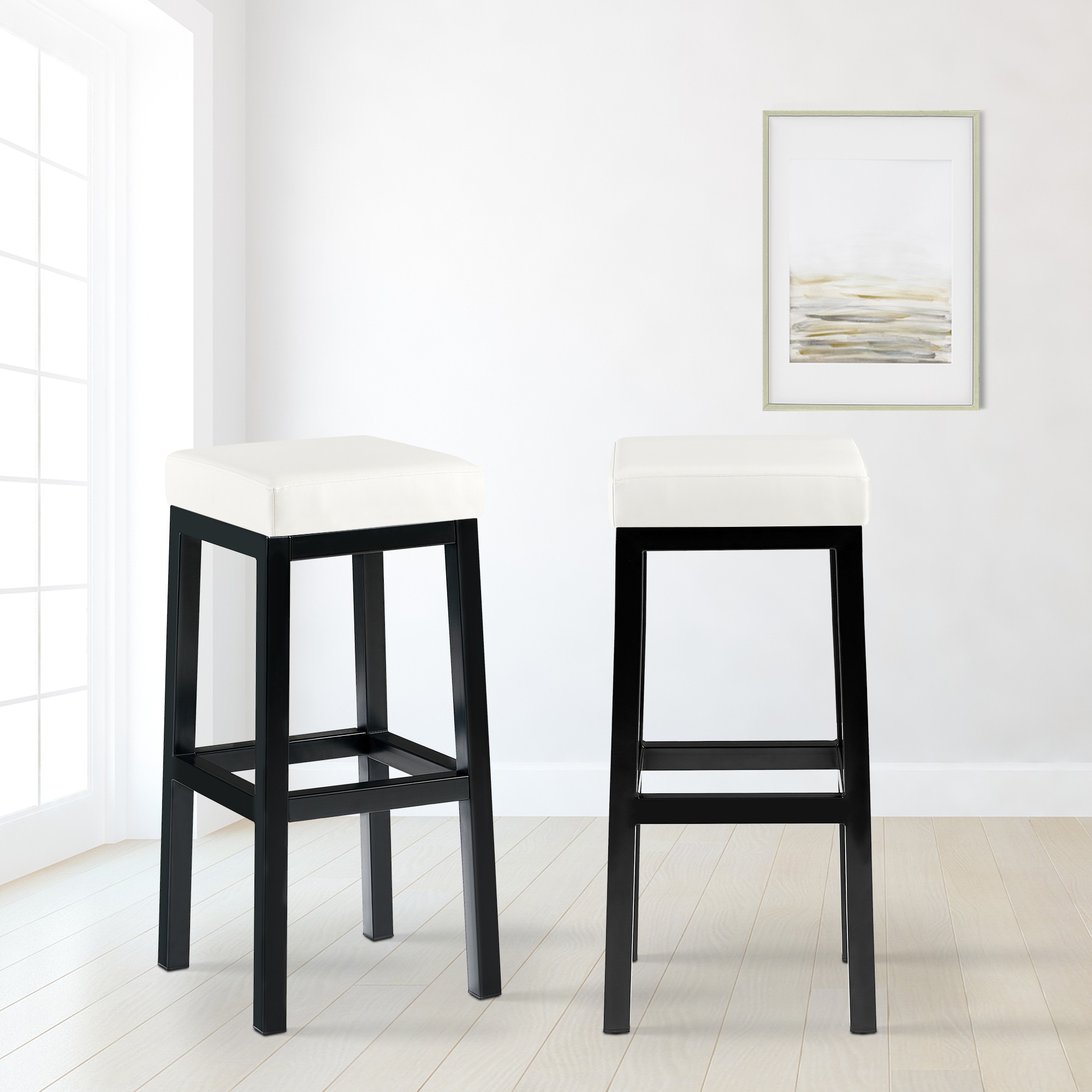 Barstol Taylor sitthöjd 83 cm metallstativ svart