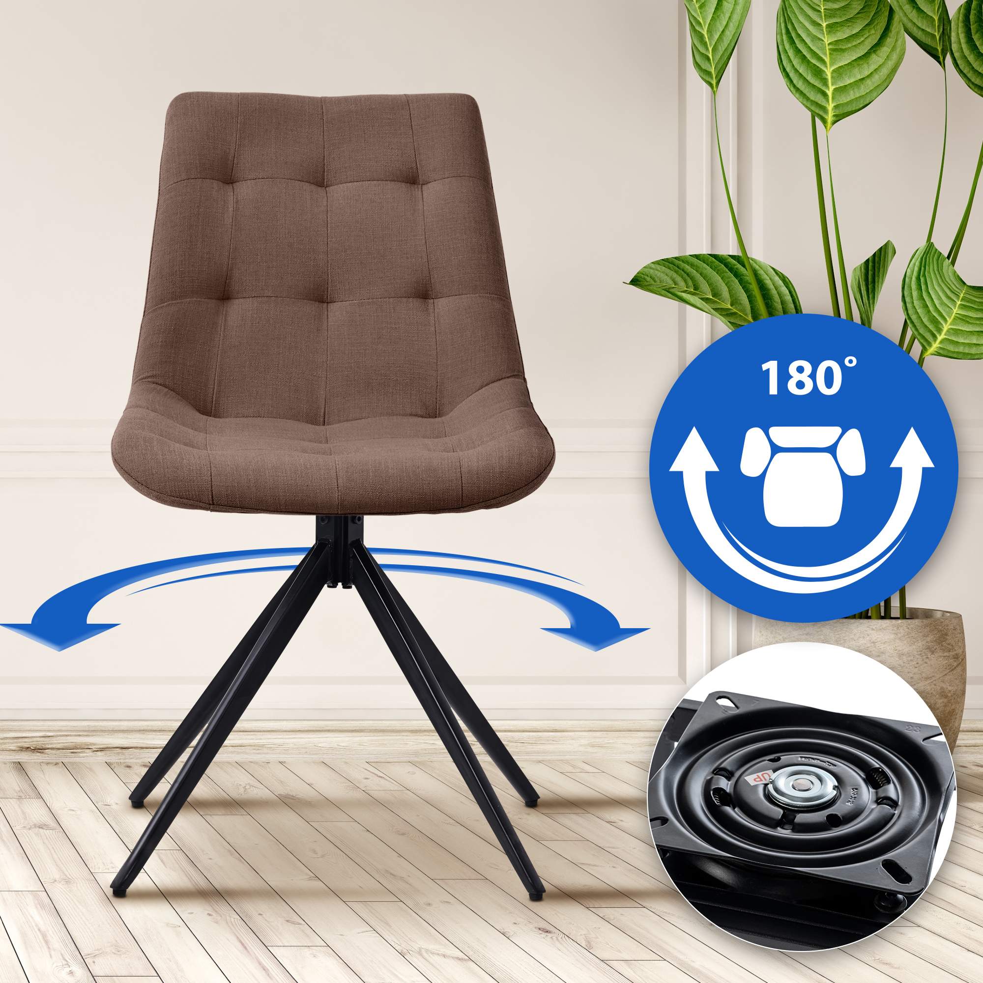 2-pack matstolar Merna