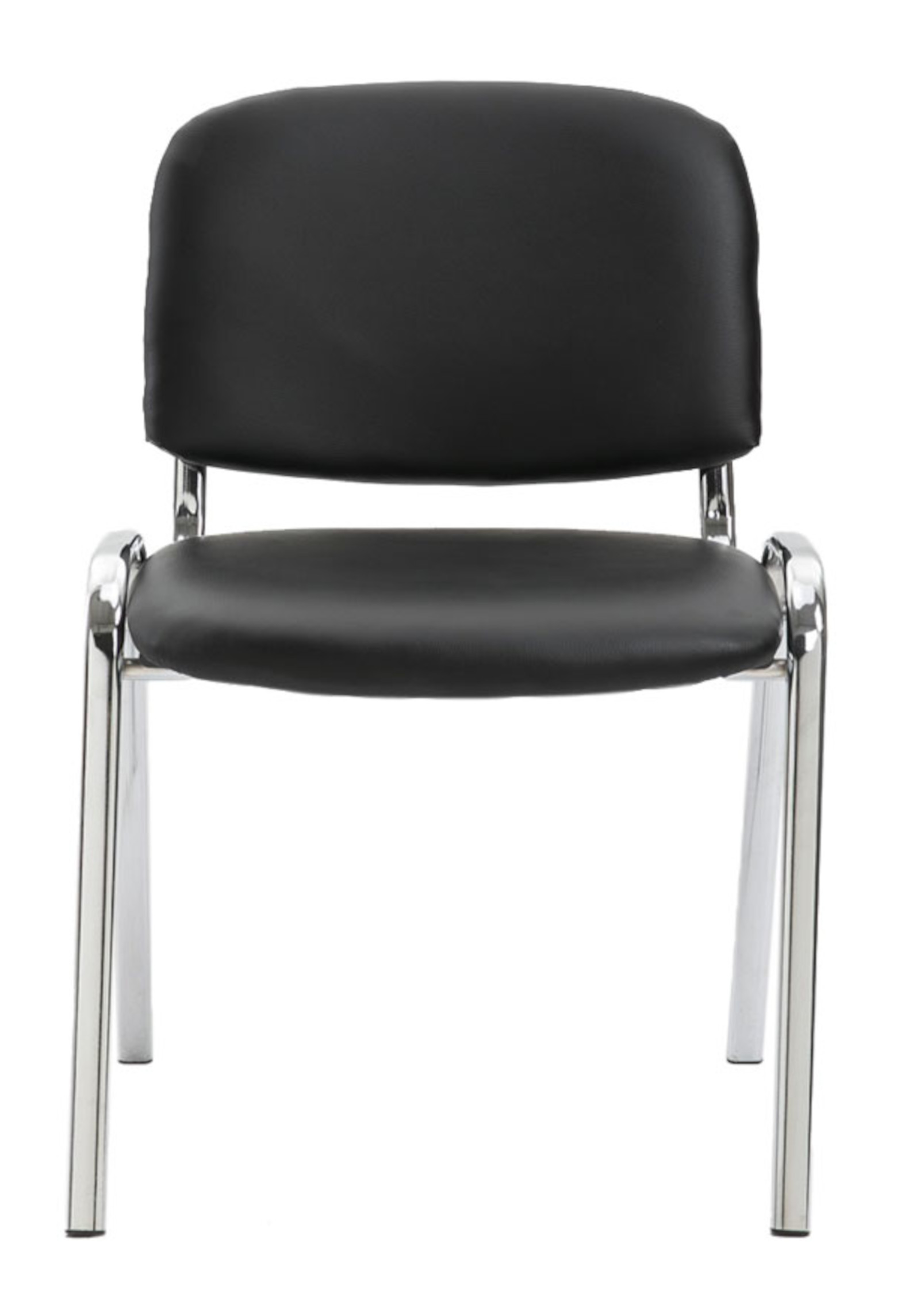 Set med 4 stolar Ken Chrome Imitation Leather