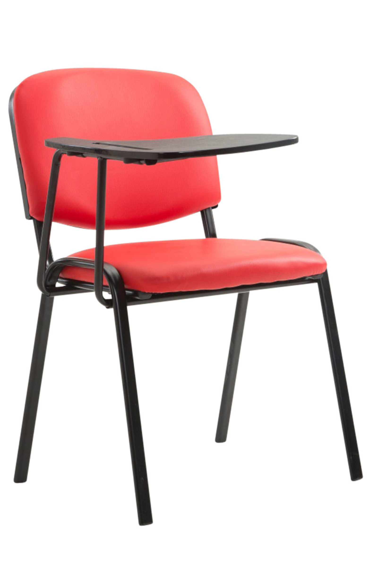 Set med 4 stolar Ken med hopfällbart bord Konstläder