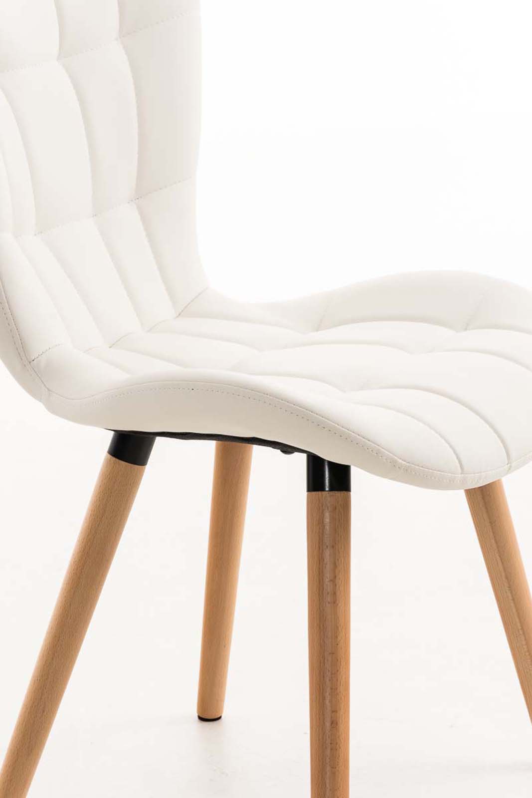 Set med 4 matstolar Elda Imitation Leather