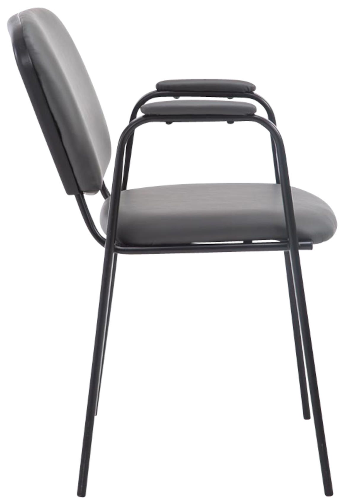 4-pack stapelstolar Ken Pro, konstläder