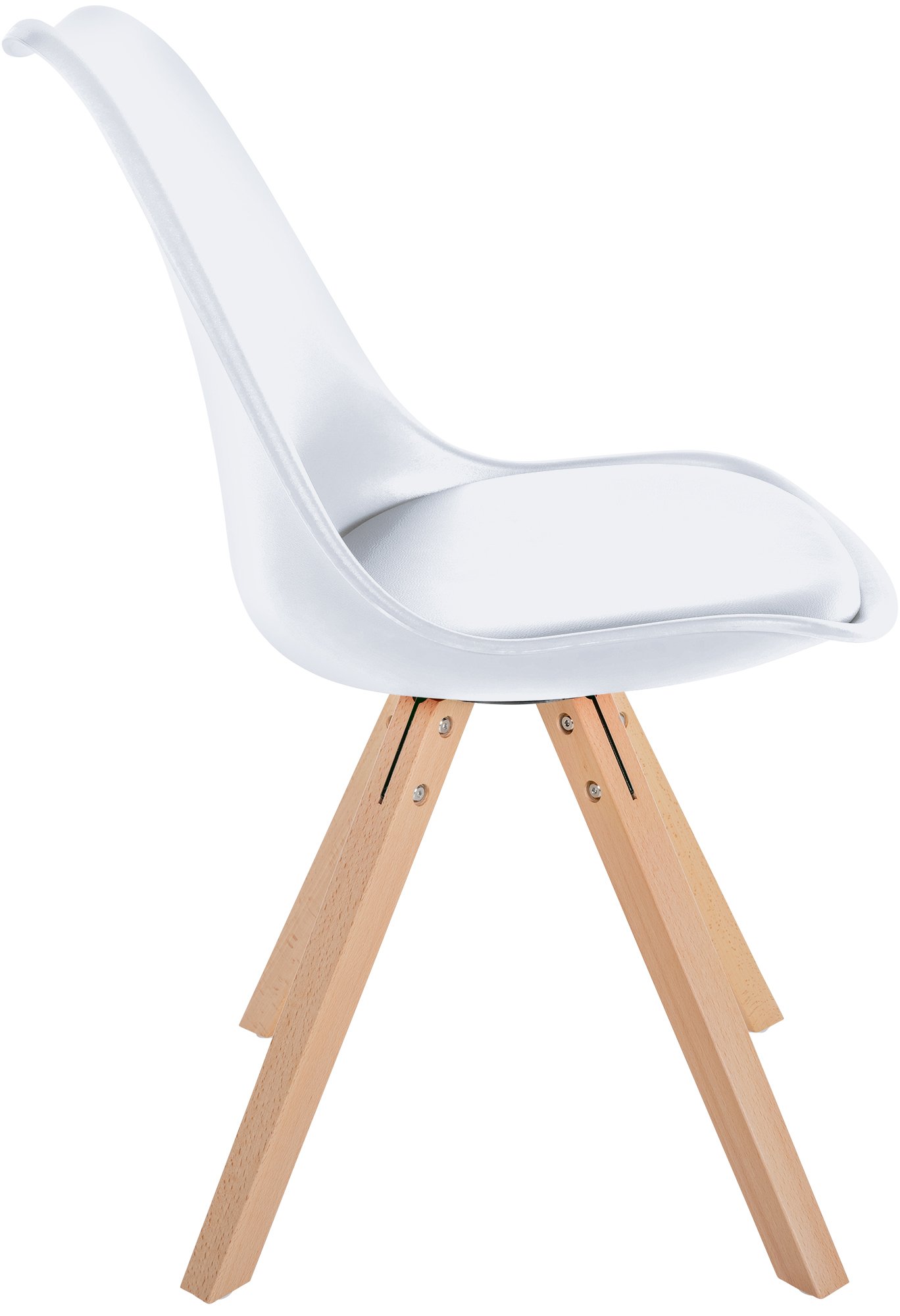 Set om 4 stolar Sofia Plast