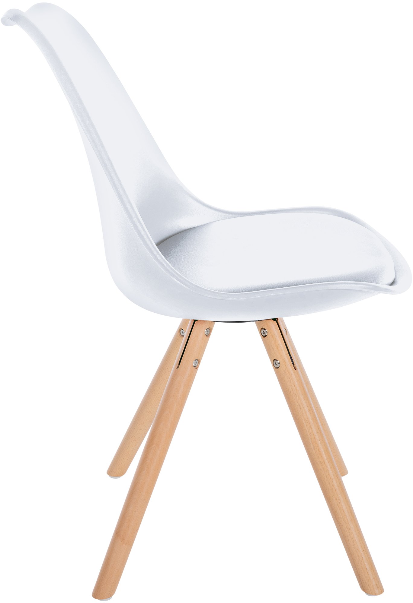 Set om 4 stolar Sofia Plast