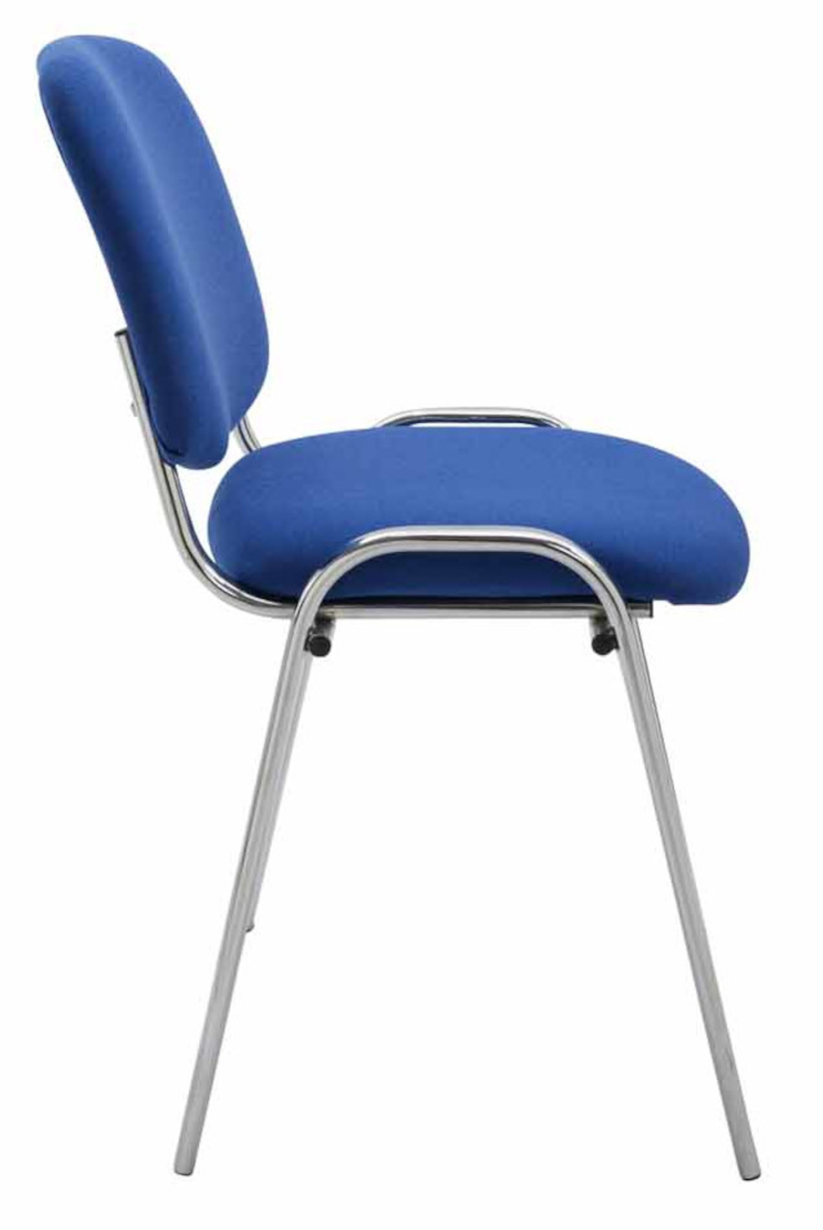 Set med 4 stolar Ken Chrome Fabric