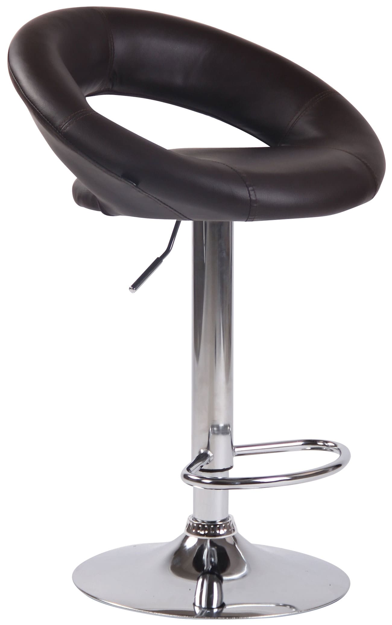 Set med 2 barstolar Olinda Imitation Leather