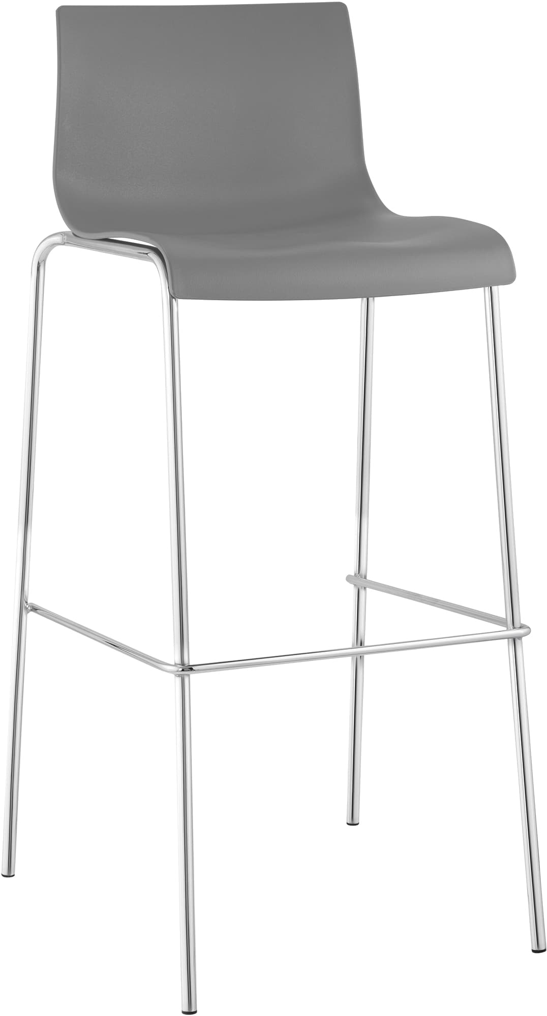 Barstol Hover Plast 4-bens underrede