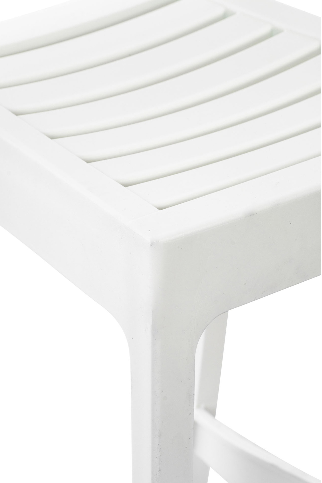 Barstol Ares Plast vit