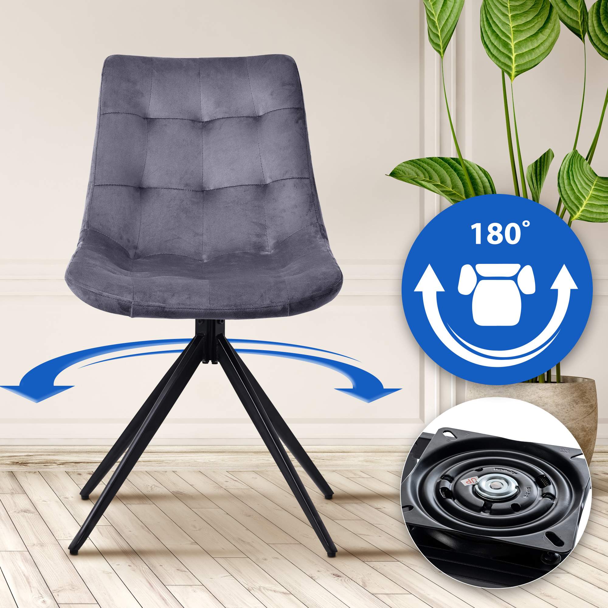 2-pack matstolar Merna