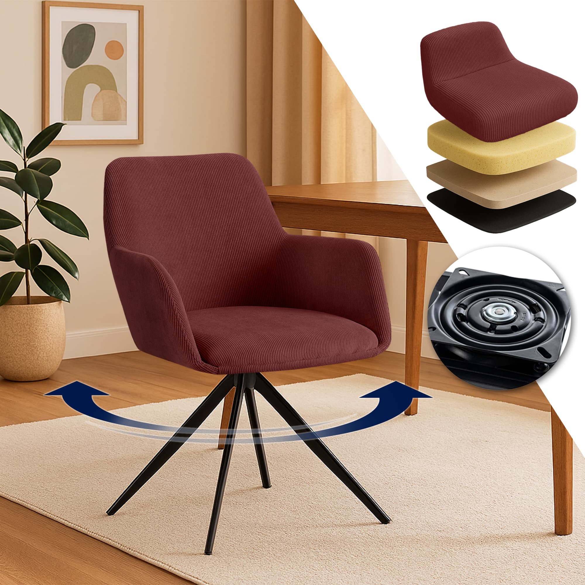 Olema Cord matstol