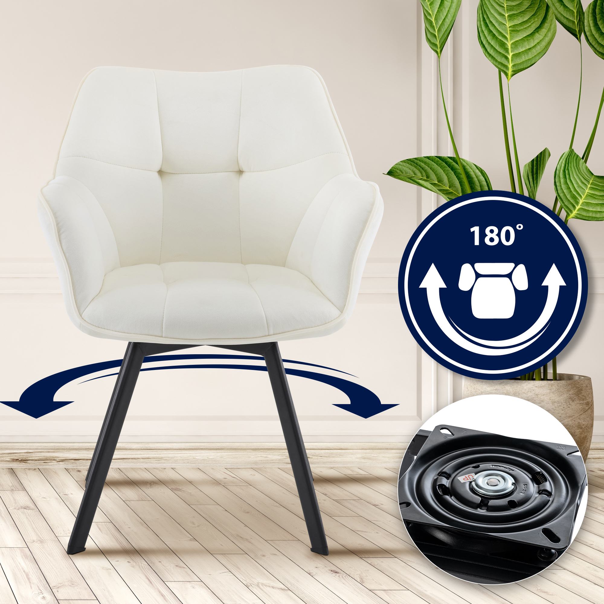 Jordi matstol i sammet
