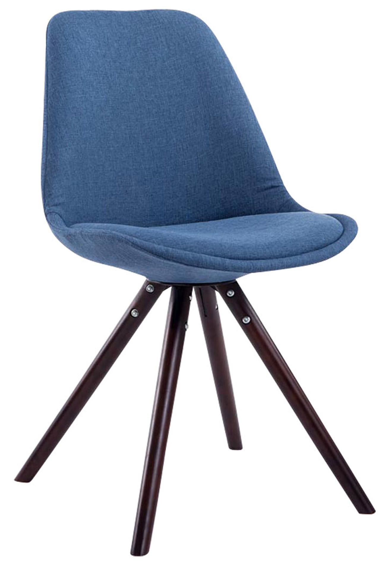 Set med 4 stolar för besökare Toulouse Fabric Round