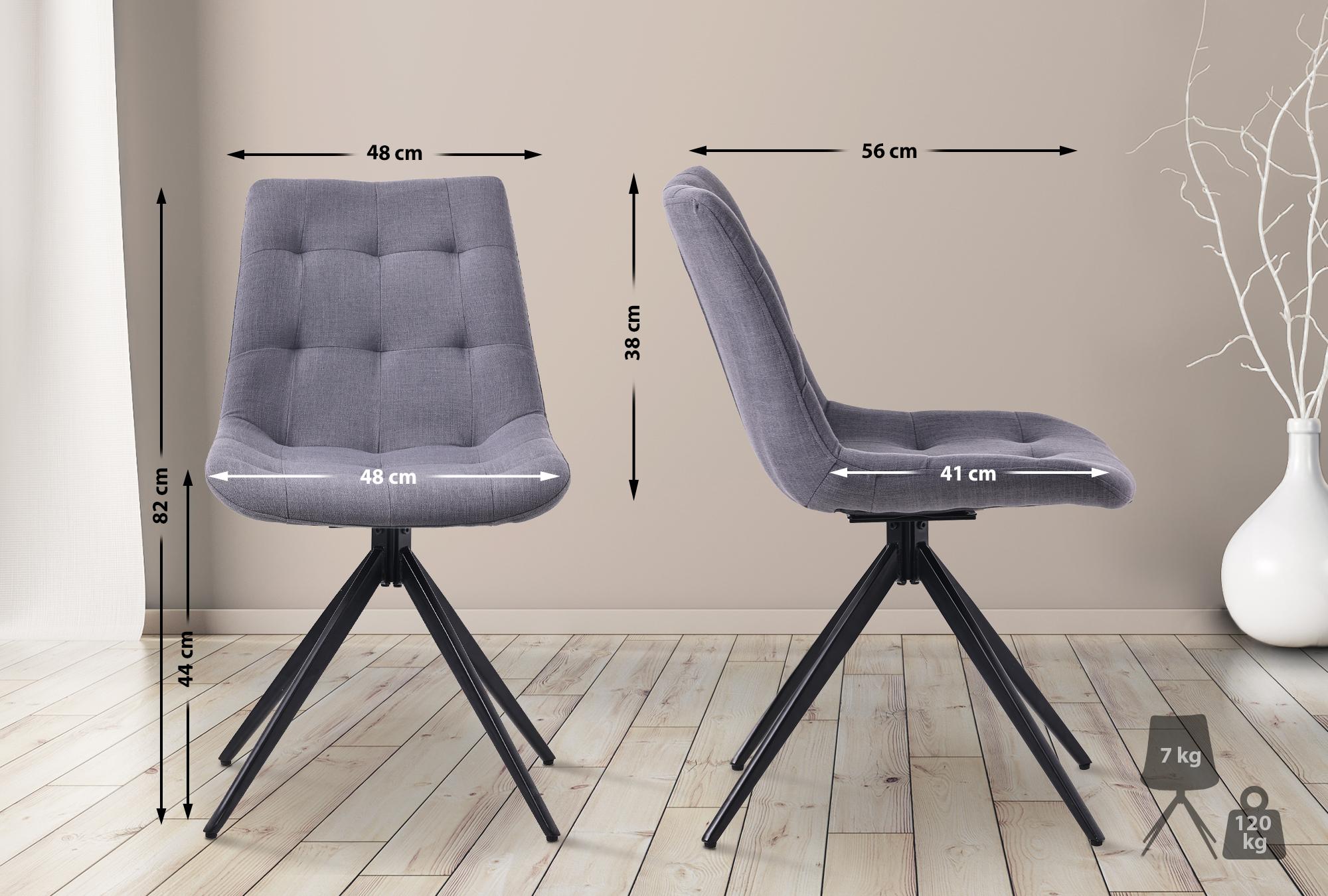 2-pack matstolar Merna