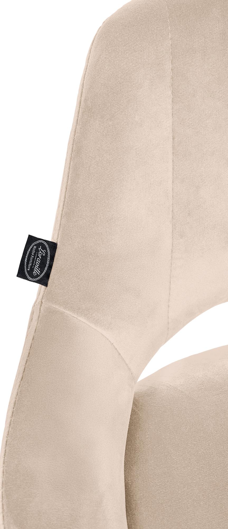 2-pack barstolar Milet i sammet