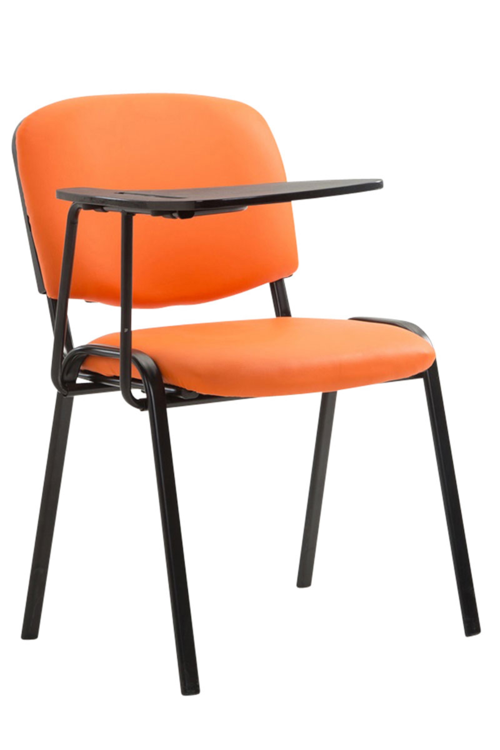 Set med 4 stolar Ken med hopfällbart bord Konstläder