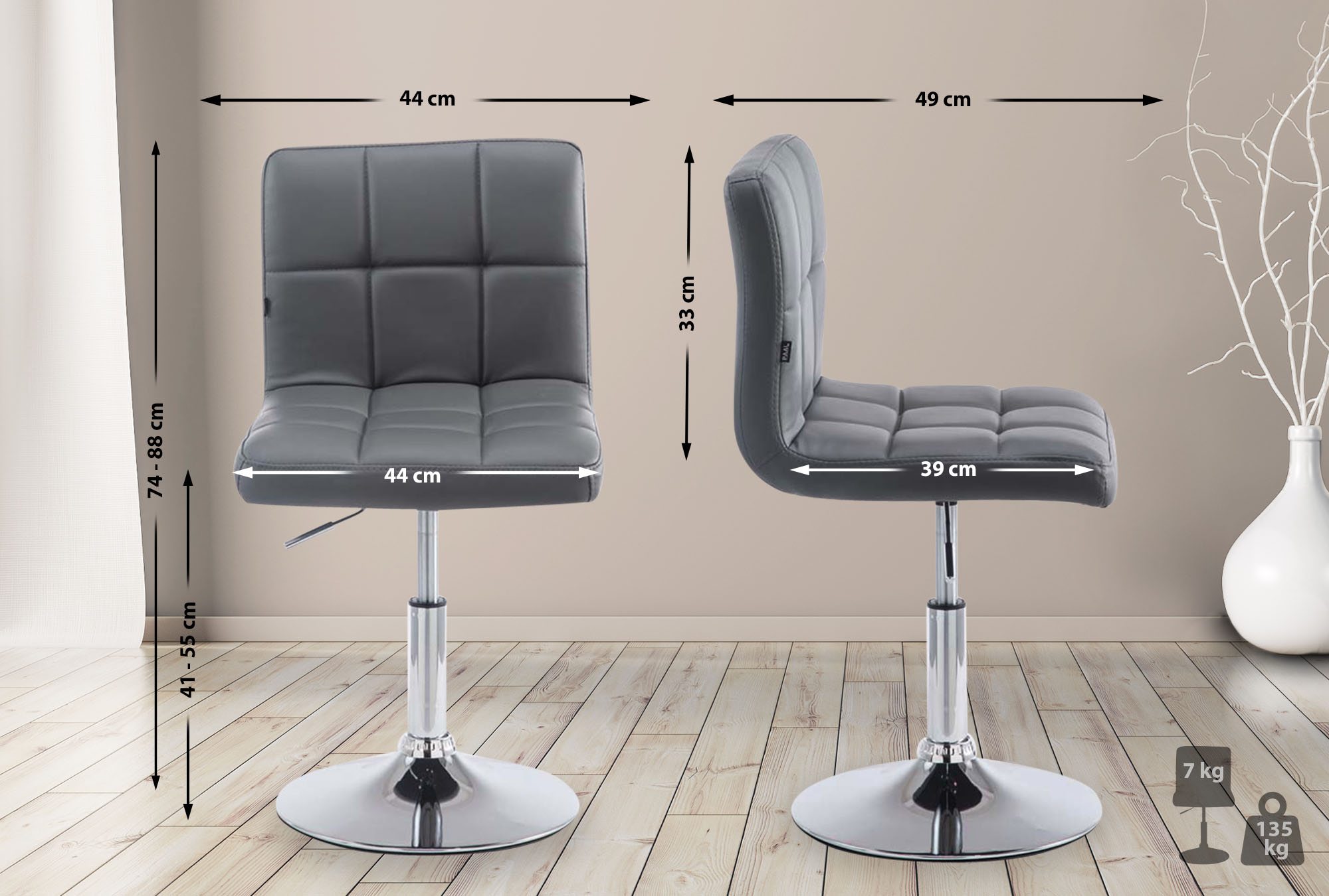 Lounge Stol Palma V2 Konstläder