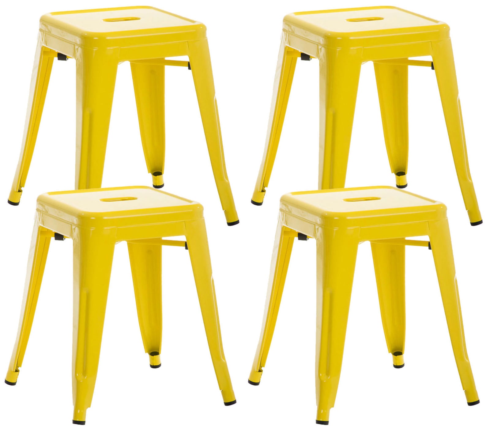 4-Pack Metall Pall Armin