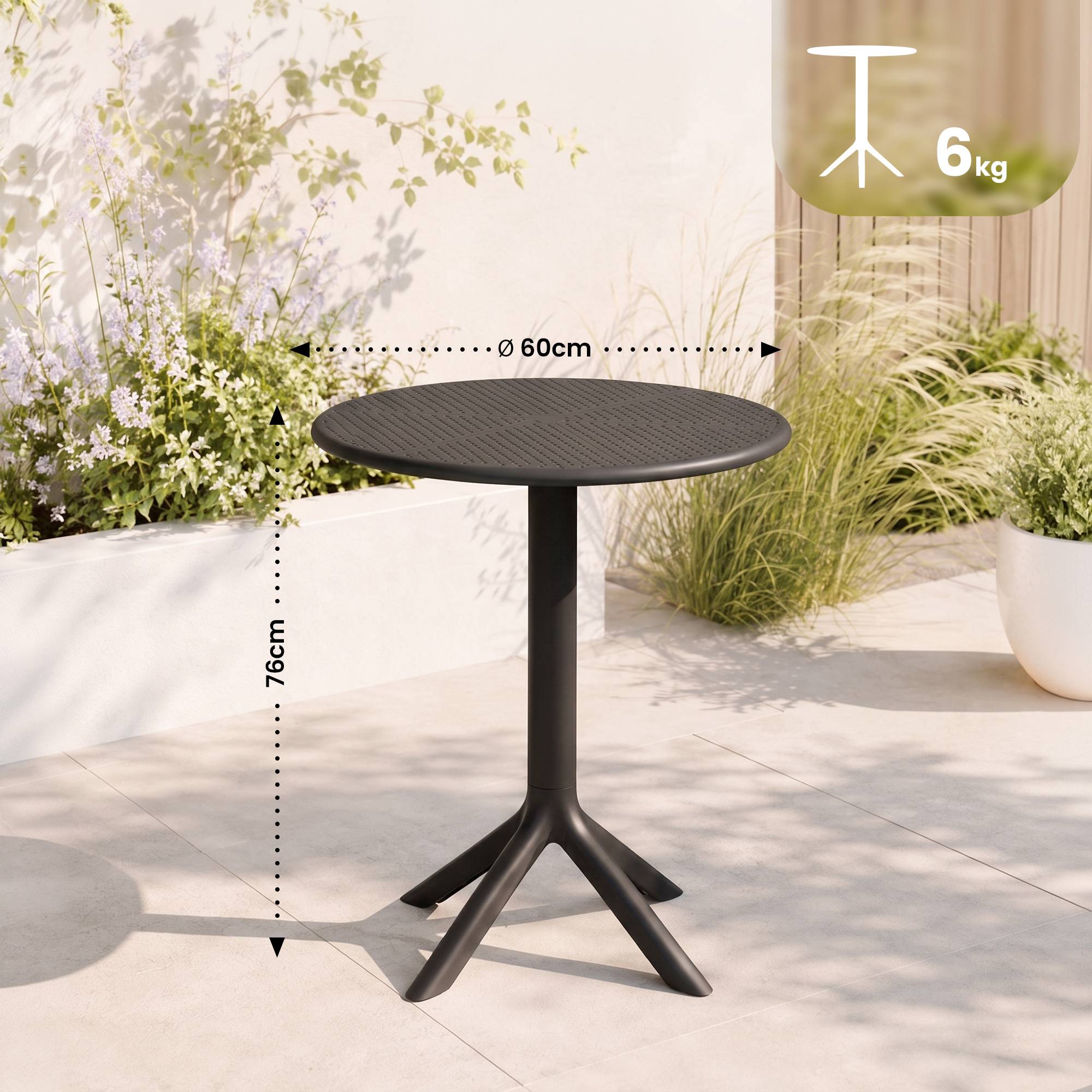 Runt bord Lacota 60 cm
